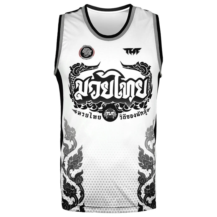 TUFF Muay Thai Tank Top Boxing Sleeveless Vest Gym Jersey (TUF-TT101)