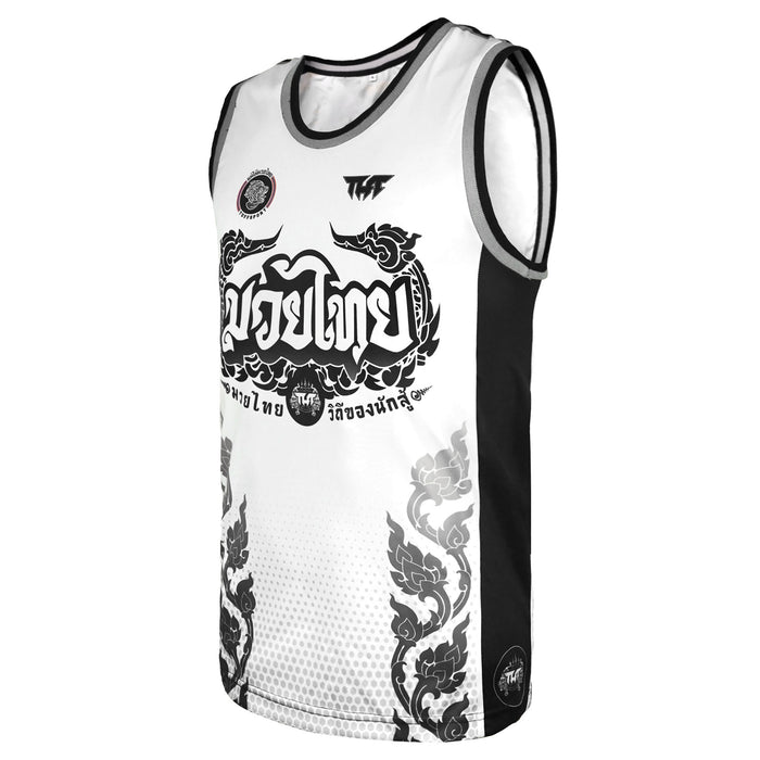 TUFF Muay Thai Tank Top Boxing Sleeveless Vest Gym Jersey (TUF-TT101)