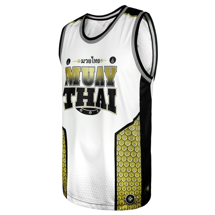 TUFF Muay Thai Tank Top Boxing Sleeveless Vest Gym Jersey (TUF-TT103)