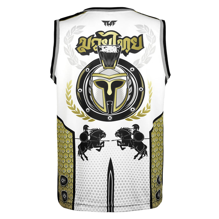 TUFF Muay Thai Tank Top Boxing Sleeveless Vest Gym Jersey (TUF-TT103)