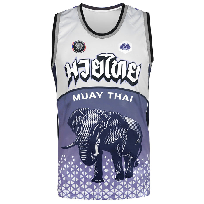TUFF Muay Thai Tank Top Boxing Sleeveless Vest Gym Jersey (TUF-TT106)