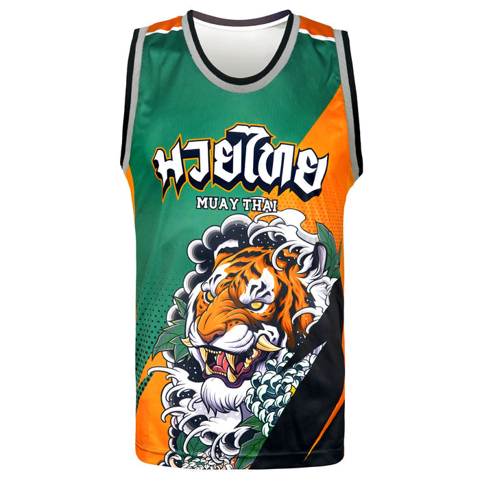 TUFF Muay Thai Tank Top Boxing Sleeveless Vest Gym Jersey (TUF-TT107)