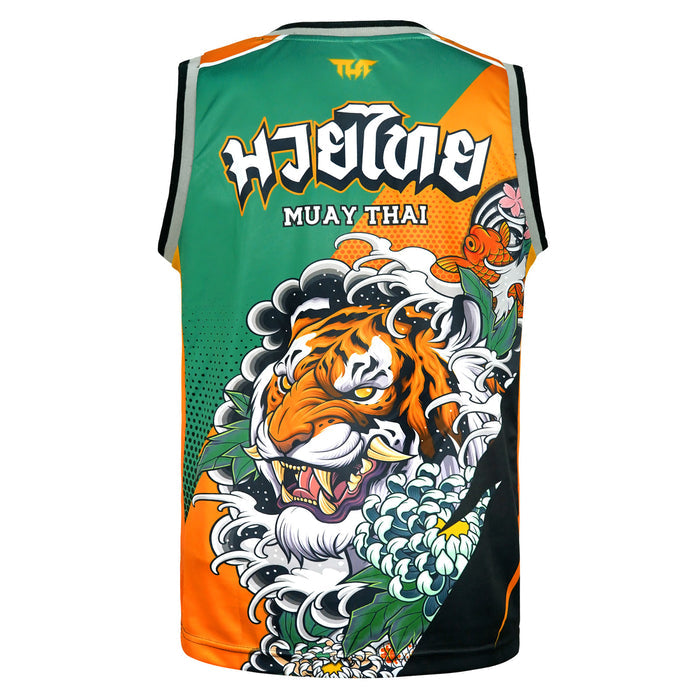 TUFF Muay Thai Tank Top Boxing Sleeveless Vest Gym Jersey (TUF-TT107)