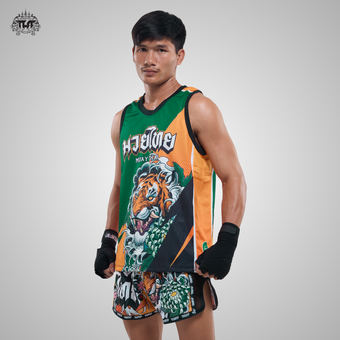 TUFF Muay Thai Tank Top Boxing Sleeveless Vest Gym Jersey (TUF-TT107)
