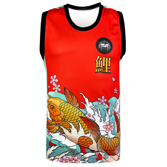 TUFF Muay Thai Tank Top Boxing Sleeveless Vest Gym Jersey (TUF-TT109)