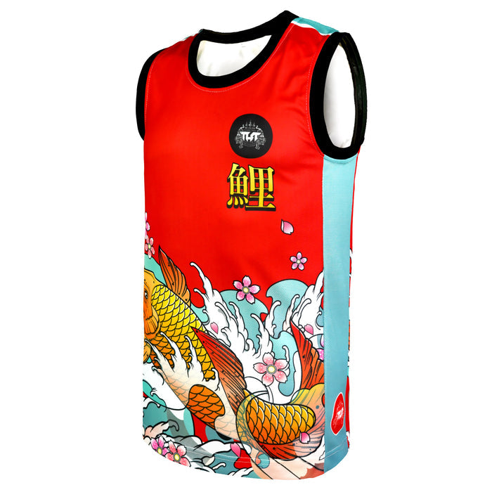TUFF Muay Thai Tank Top Boxing Sleeveless Vest Gym Jersey (TUF-TT109)