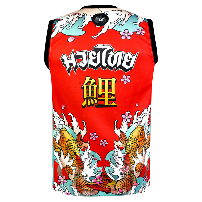 TUFF Muay Thai Tank Top Boxing Sleeveless Vest Gym Jersey (TUF-TT109)