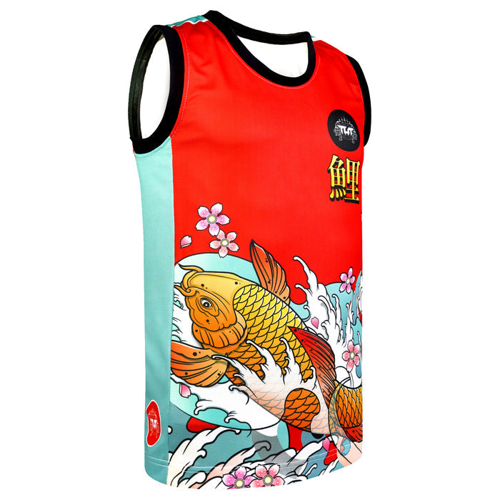 TUFF Muay Thai Tank Top Boxing Sleeveless Vest Gym Jersey (TUF-TT109)