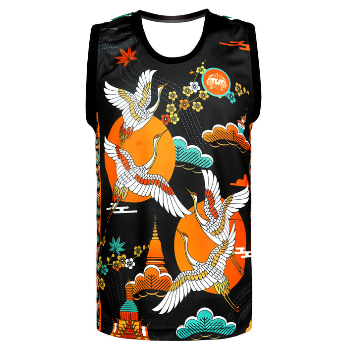 TUFF Muay Thai Tank Top Boxing Sleeveless Vest Gym Jersey (TUF-TT110))