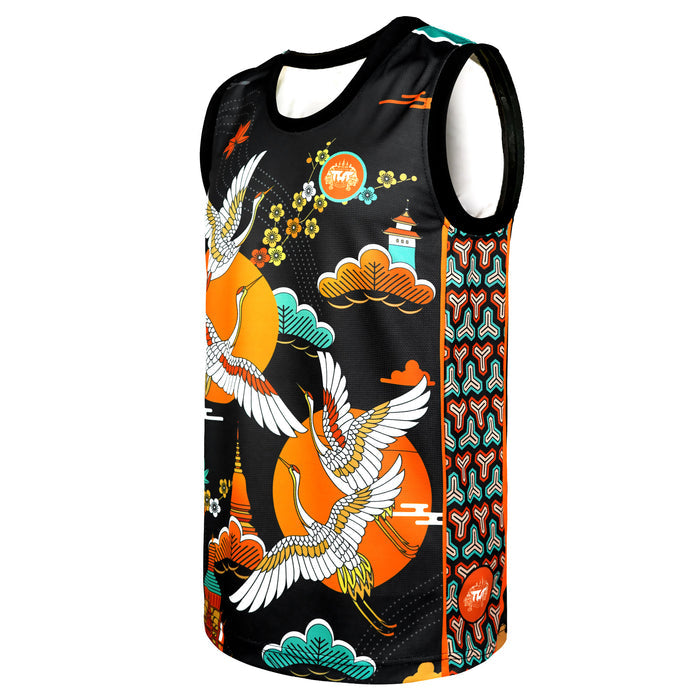 TUFF Muay Thai Tank Top Boxing Sleeveless Vest Gym Jersey (TUF-TT110))
