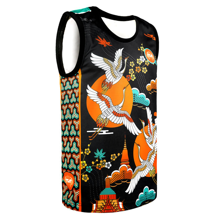 TUFF Muay Thai Tank Top Boxing Sleeveless Vest Gym Jersey (TUF-TT110))