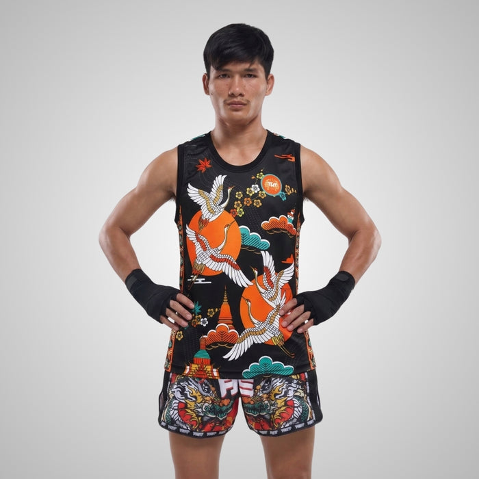 TUFF Muay Thai Tank Top Boxing Sleeveless Vest Gym Jersey (TUF-TT110))