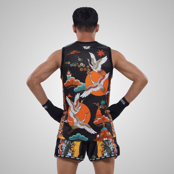 TUFF Muay Thai Tank Top Boxing Sleeveless Vest Gym Jersey (TUF-TT110))