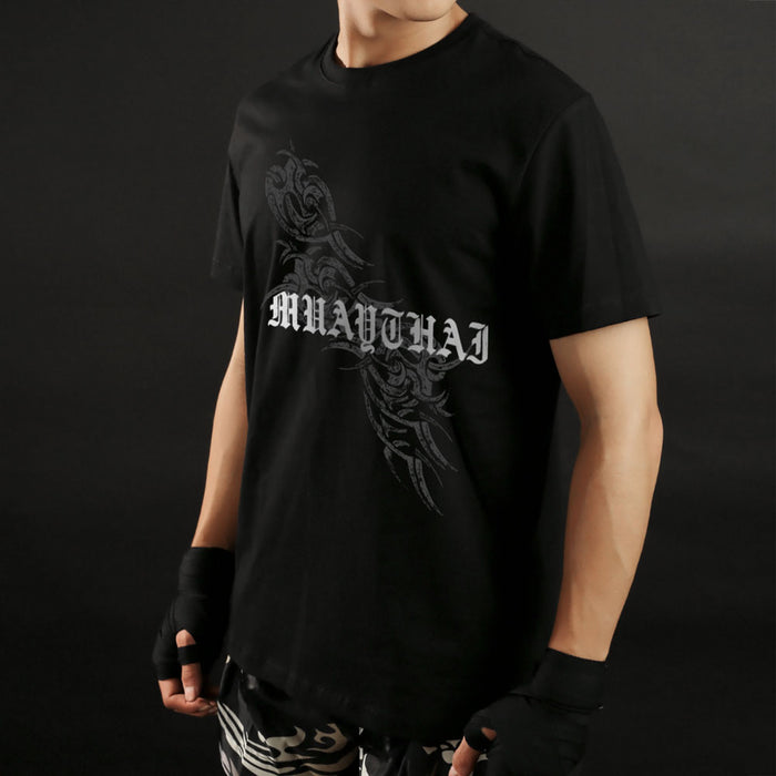 TUFF Muay Thai Training Workout Short Sleeve Shirt (TUF-TS006)