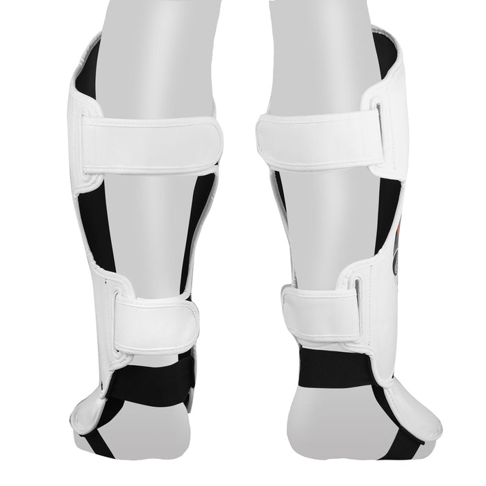 TUFF White Tiger Shin Guards