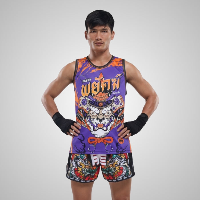 TUFFPAYAK Muay Thai Tank Top Boxing Sleeveless Vest Gym Jersey (TPY-TT002)