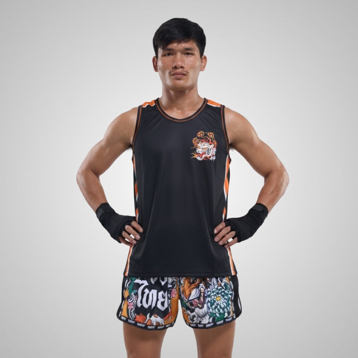 TUFFPAYAK Muay Thai Tank Top Boxing Sleeveless Vest Gym Jersey (TPY-TT004)