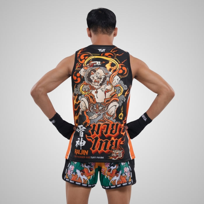 TUFFPAYAK Muay Thai Tank Top Boxing Sleeveless Vest Gym Jersey (TPY-TT004)