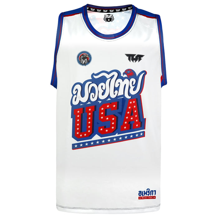 TUFFPAYAK Muay Thai Tank Top Boxing Sleeveless Vest Gym Jersey (TPY-TT013)