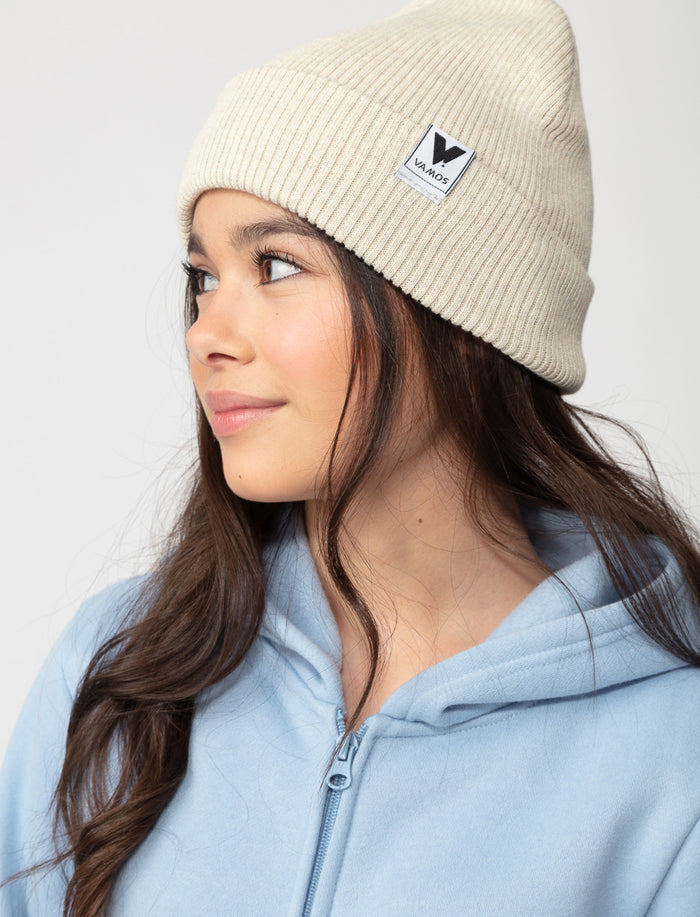 Tuque unie à revers