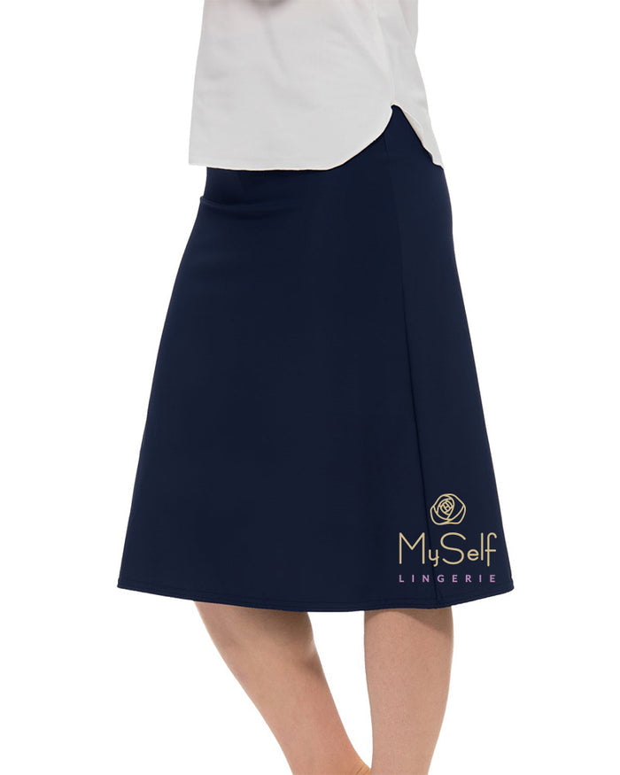 Undercover Waterwear BSB-KS-A Basic A Line Swim Skirt MYSELFLINGERIE.COM
