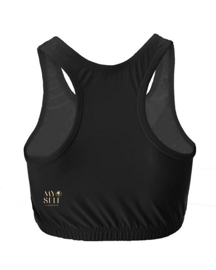 Undercover Waterwear BRA Black Swim Bra myselflingerie.com