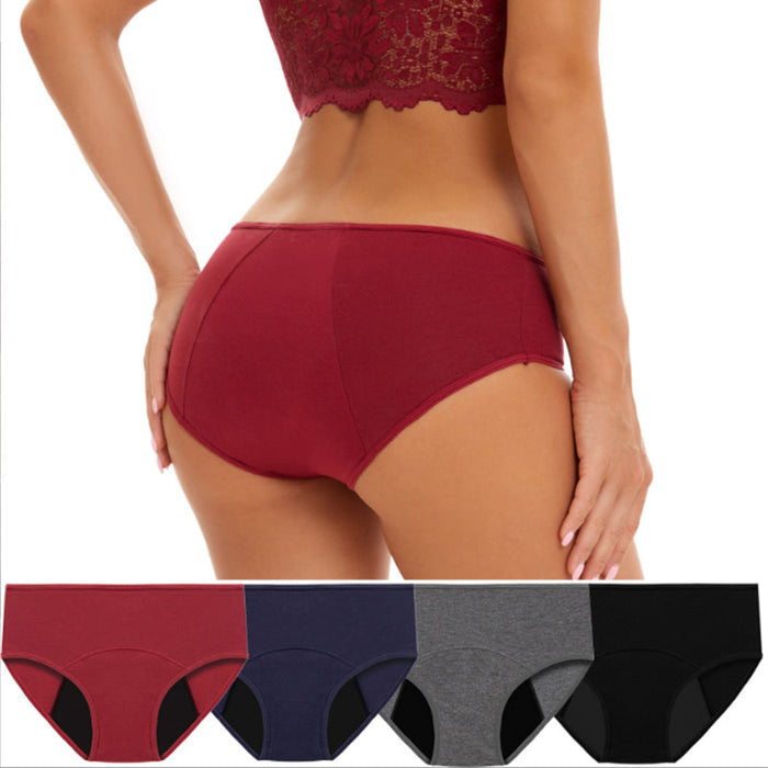 Upgrade Plus Size High Waist Leak Proof Panties