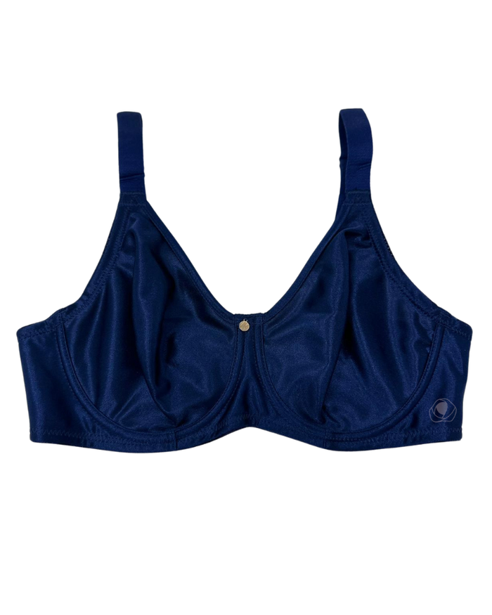 Va Bien Navy Minimizer Underwire T-shirt Bra