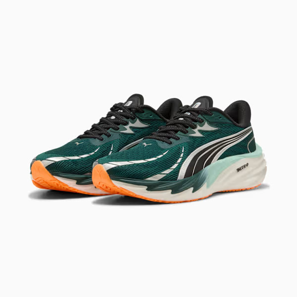 Puma Velocity Nitro 4 Men's - Green Terrain-Heat Fire