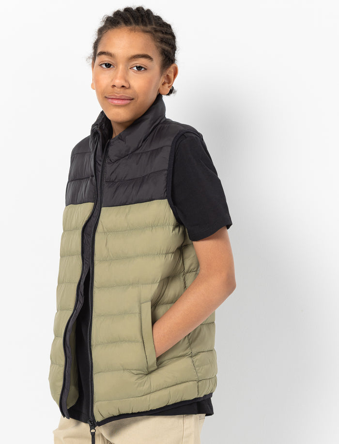 Veste sans manches matelassée