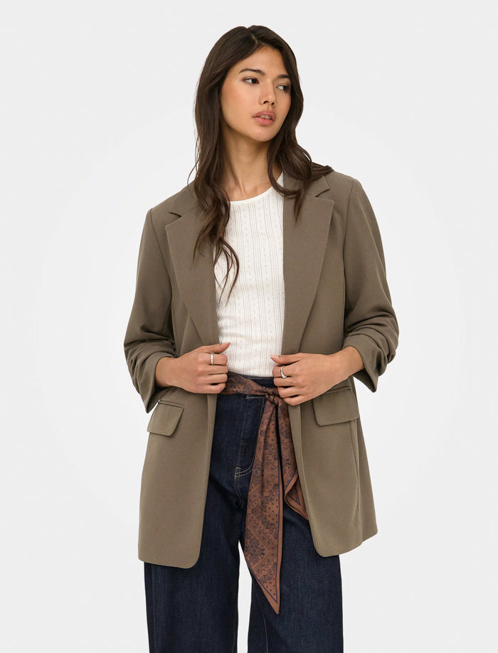 Veston ample uni