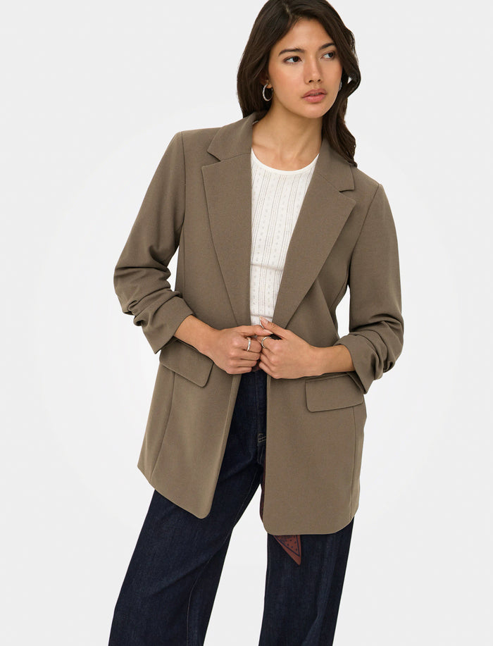 Veston ample uni