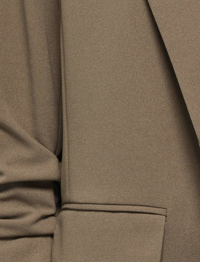 Veston ample uni