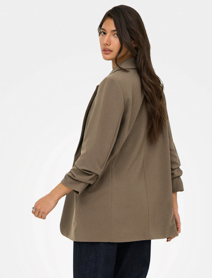 Veston ample uni
