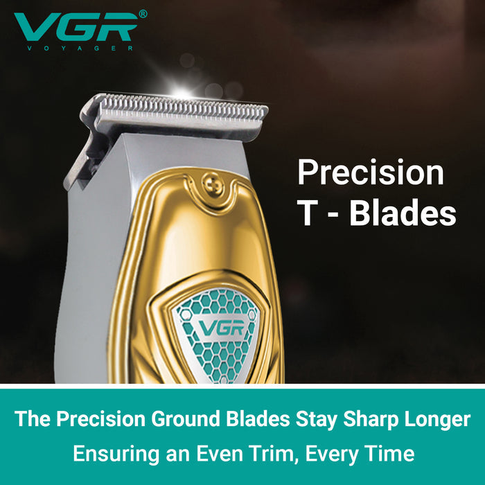 VGR V-911 Hair Trimmer For Men, Gold
