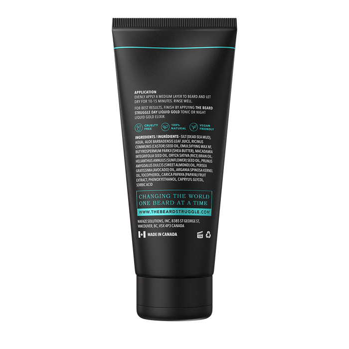 Viking Sea Mineral Beard Mask, image 2. The Beard Struggle