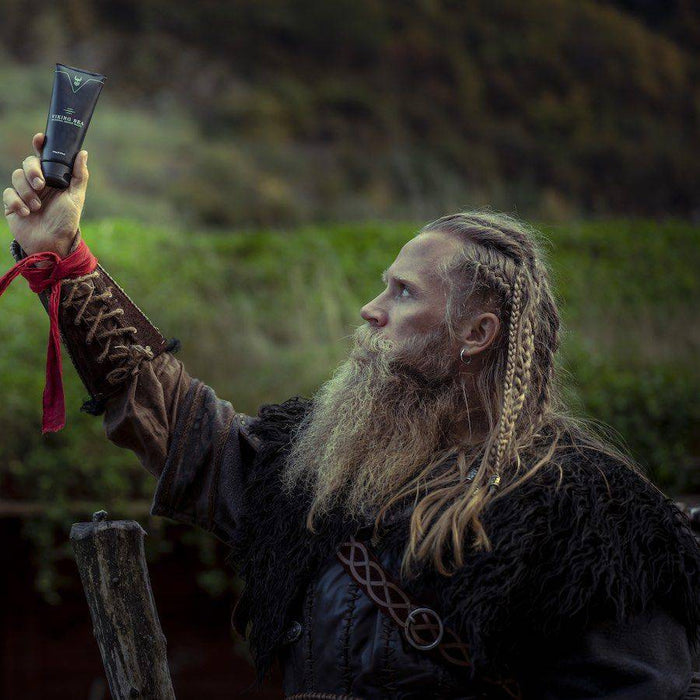 Viking Sea Mineral Beard Mask, image 4. The Beard Struggle