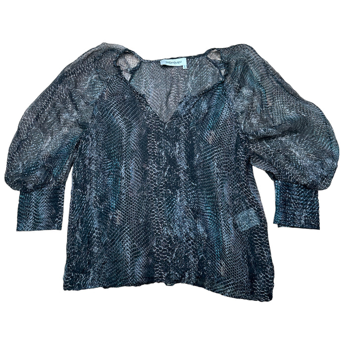Vintage Silk Blouse - S