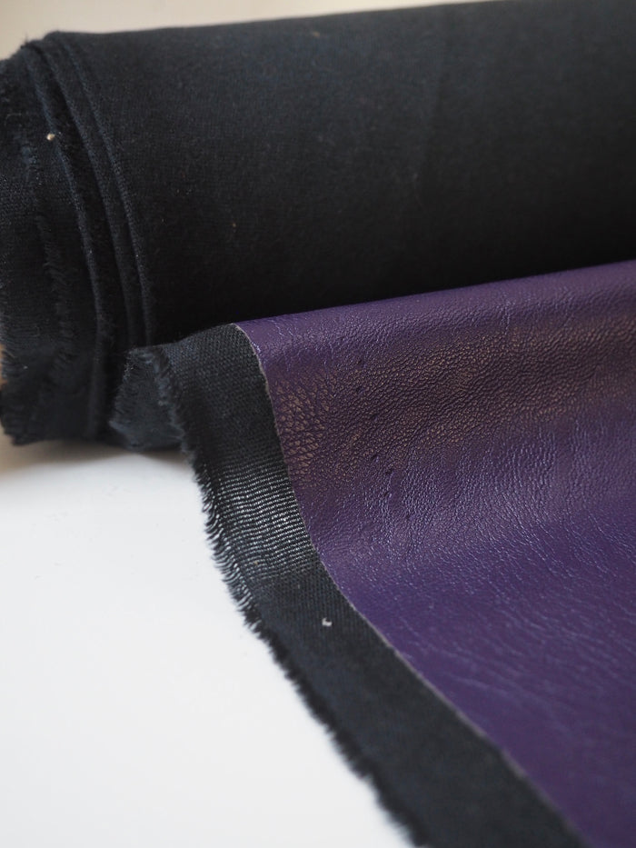 Violet Stretch Pleather