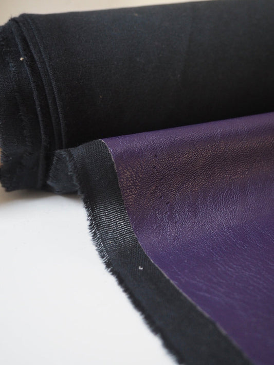 Violet Stretch Pleather