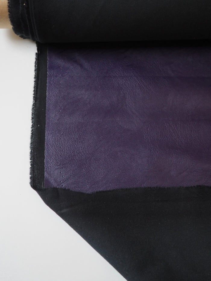 Violet Stretch Pleather
