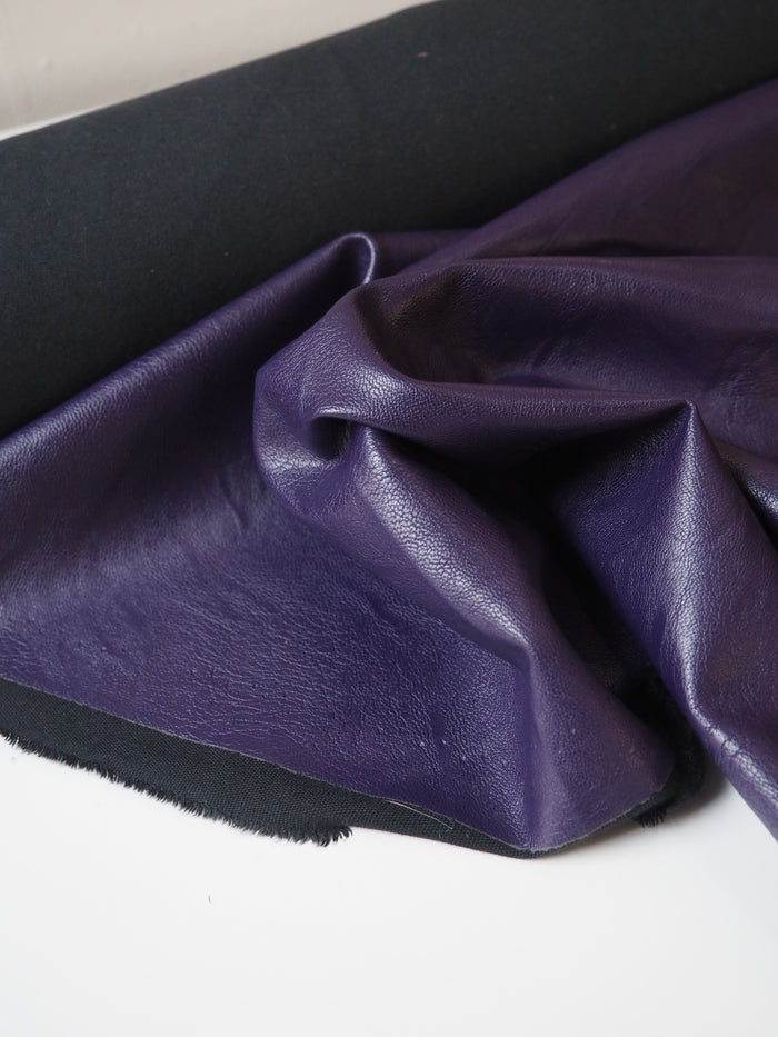 Violet Stretch Pleather