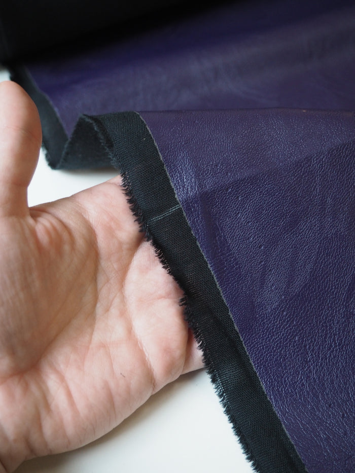 Violet Stretch Pleather