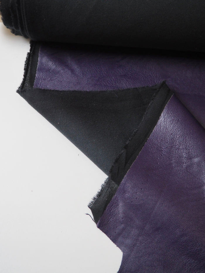 Violet Stretch Pleather