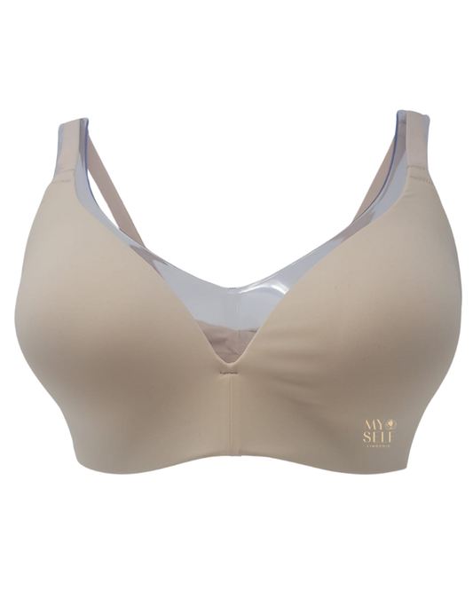 Wacoal 856339 Sand Comfort First Molded Wire Free Bra myselflingerie.com