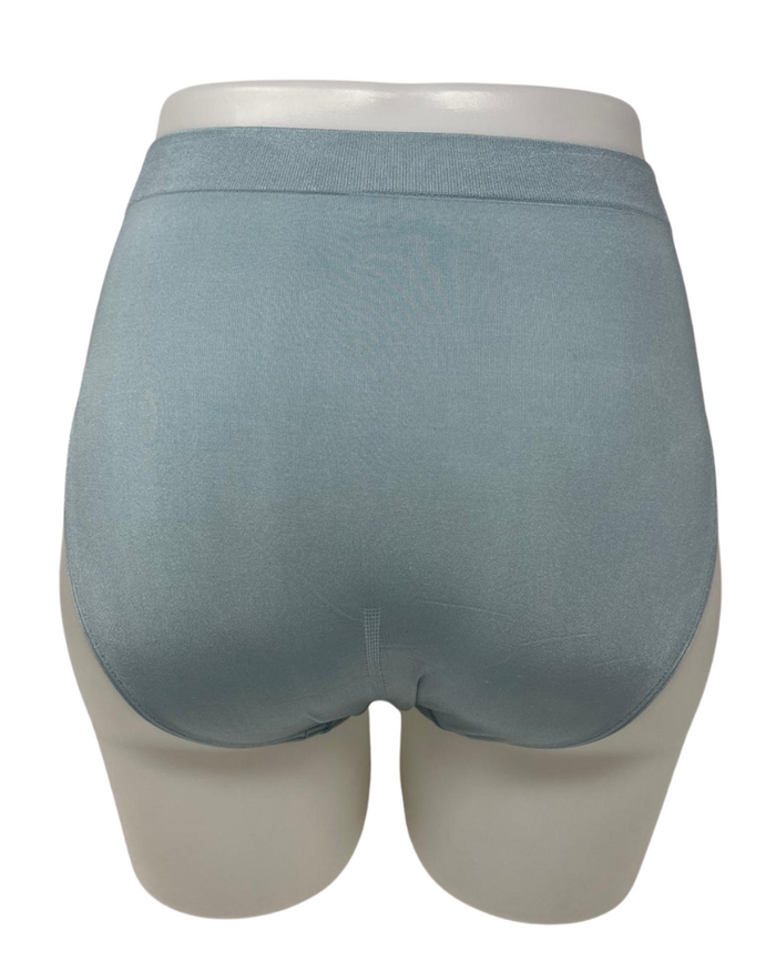 Wacoal 834175 Stone Blue B-Smooth Seamless Hi Cut Brief Myselflingerie.com