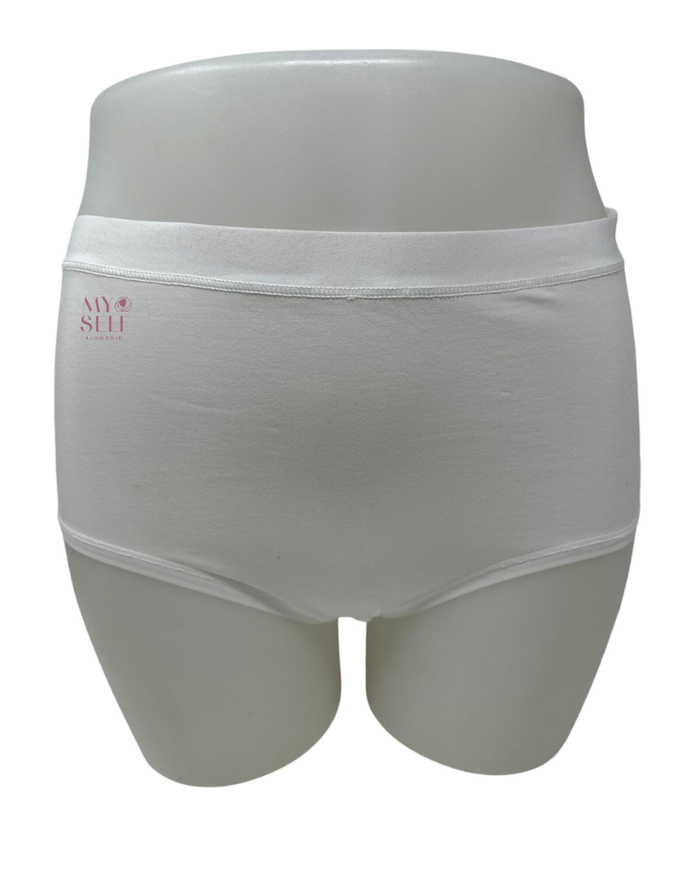 Wacoal 875362 White Understated Cotton Brief myselflingerie.com