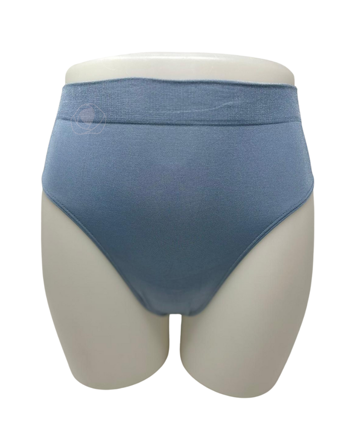 Wacoal Windward Blue B-Smooth Seamless Hi Cut Brief