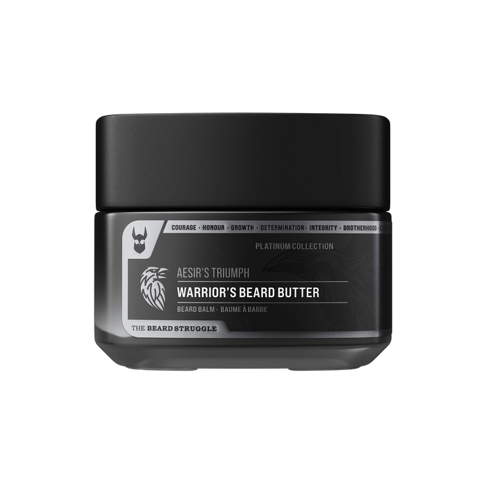 Warrior's Beard Butter in Aesir's Triumph scent. The Beard Struggle