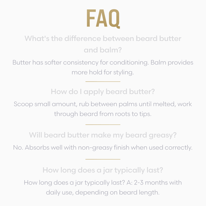 Warrior's Beard Butter, image 6. The Beard Struggle
